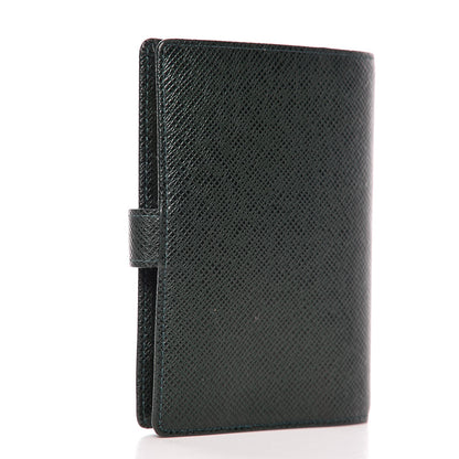 Louis Vuitton Taiga Small Ring Agenda Cover Epicea 3 of 6