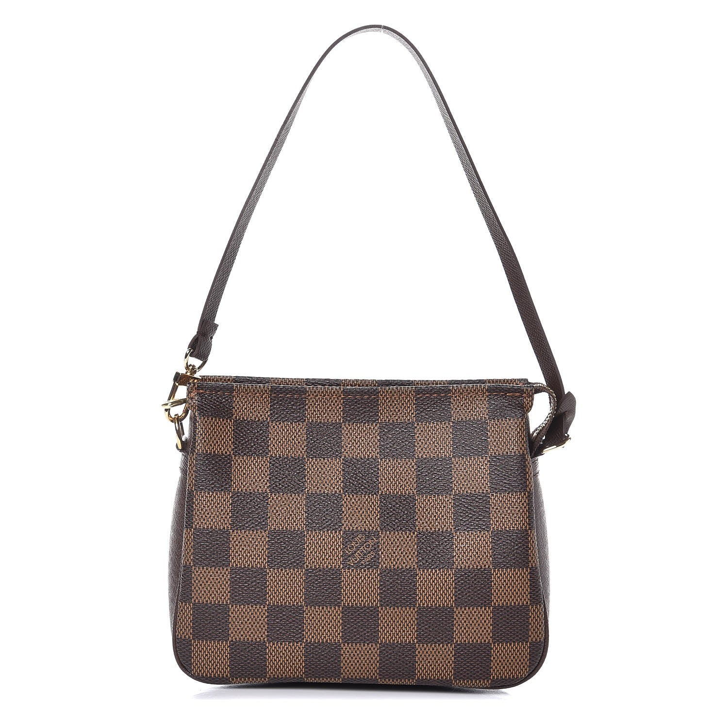 Louis Vuitton Damier Ebene Trousse Make Up Bag Pochette 1 of 8