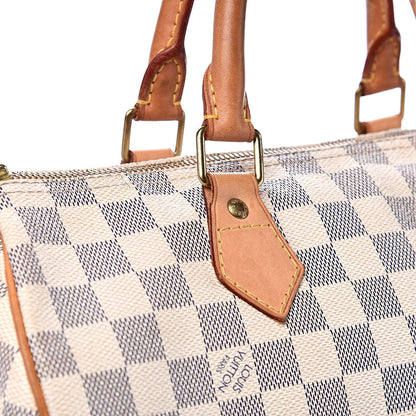Louis Vuitton Damier Azur Speedy 30 13 of 19
