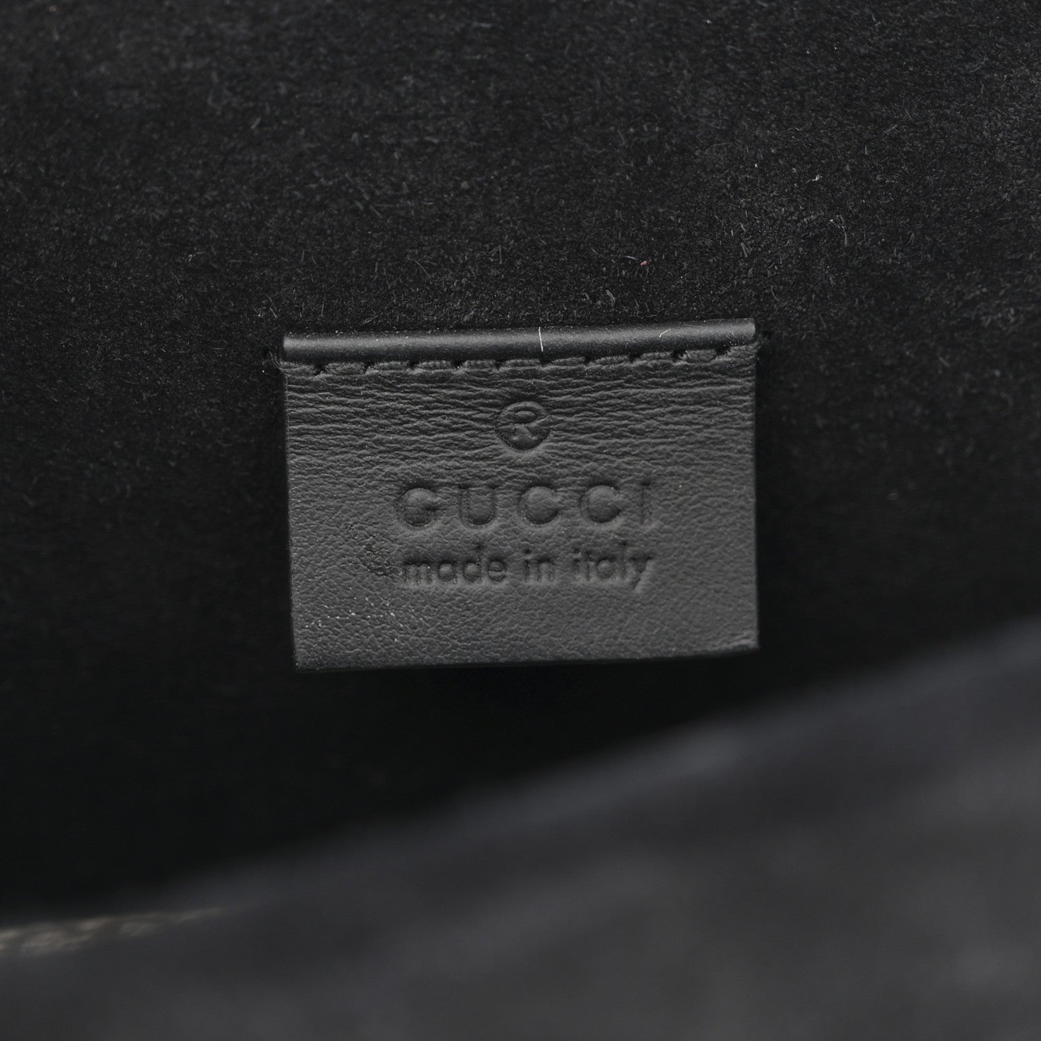 Gucci GG Supreme Monogram Suede Crystal Small Dionysus Shoulder Bag Beige Ebony Black 6 of 12