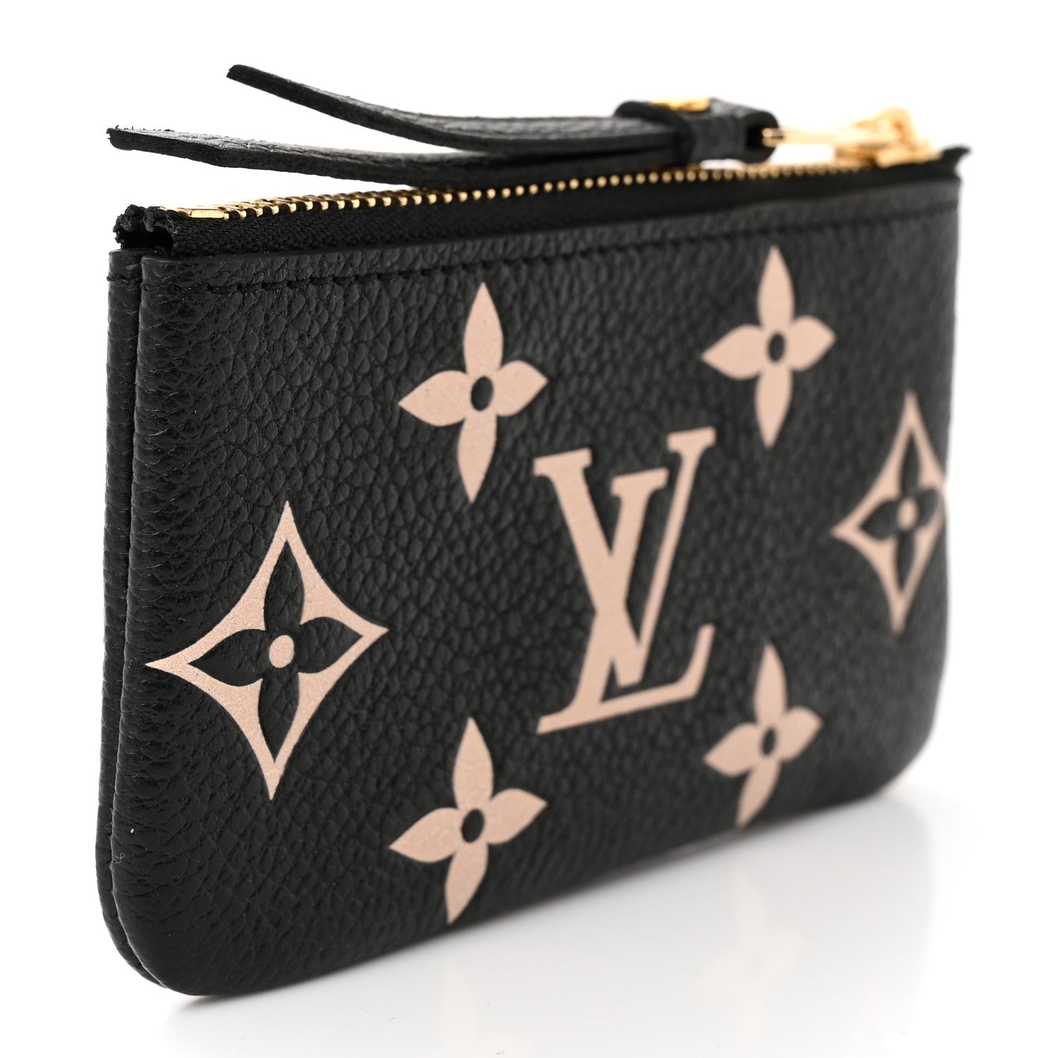 Louis Vuitton Empreinte Monogram Giant Key Pouch Black Beige 3 of 6