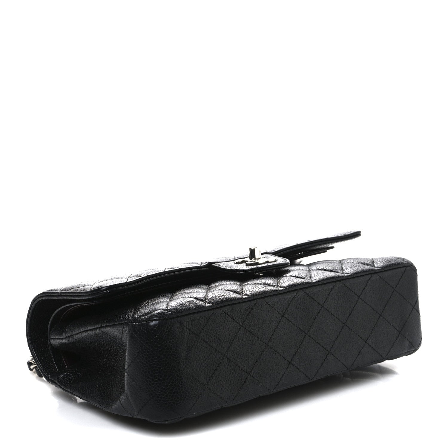 Chanel Caviar Quilted Medium Double Flap Black 4 of 11