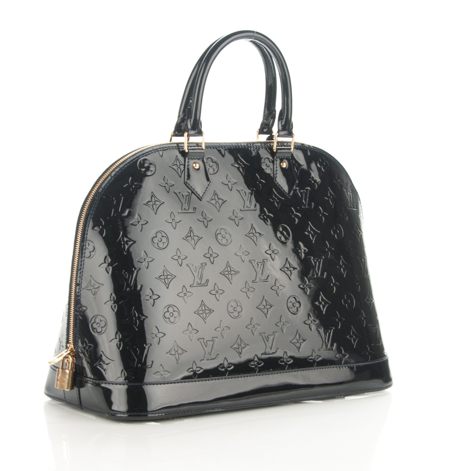 Louis Vuitton Vernis Alma GM Blue Infini 3 of 6