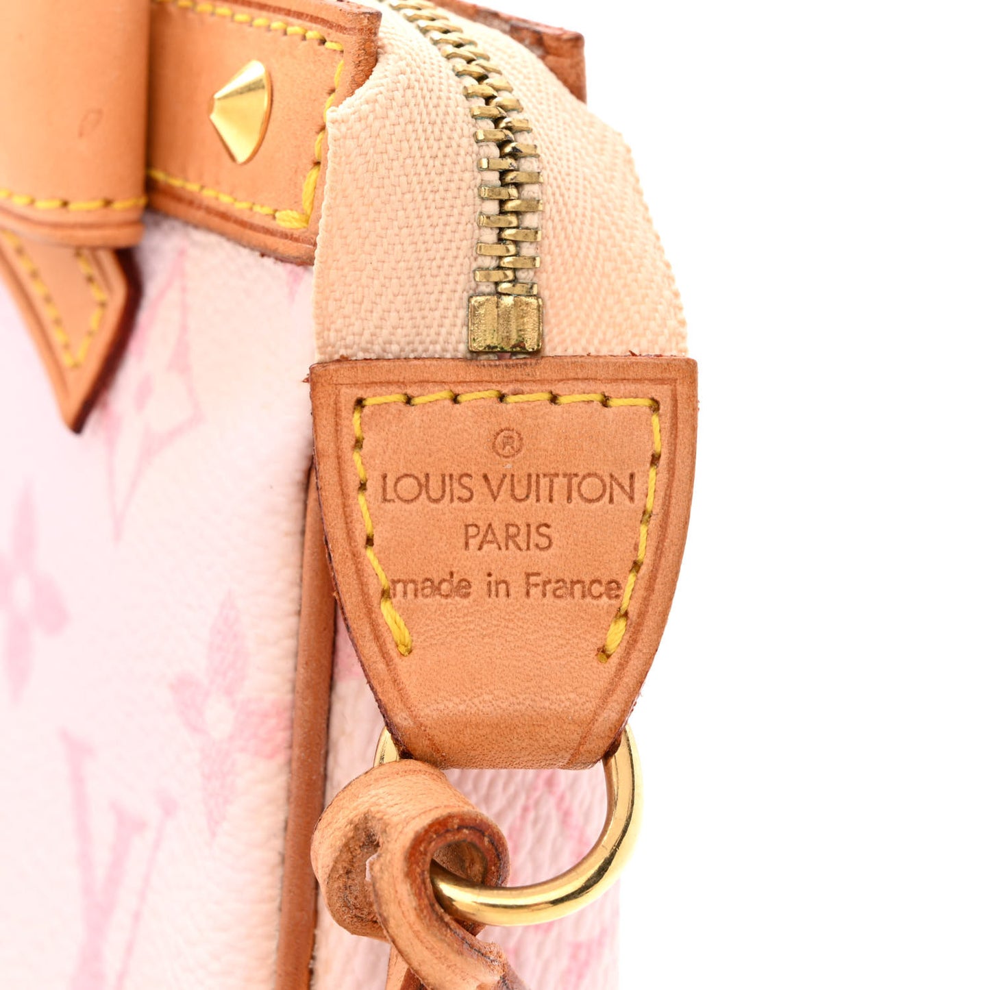 Monogram Cherry Blossom Pochette Accessories Pink