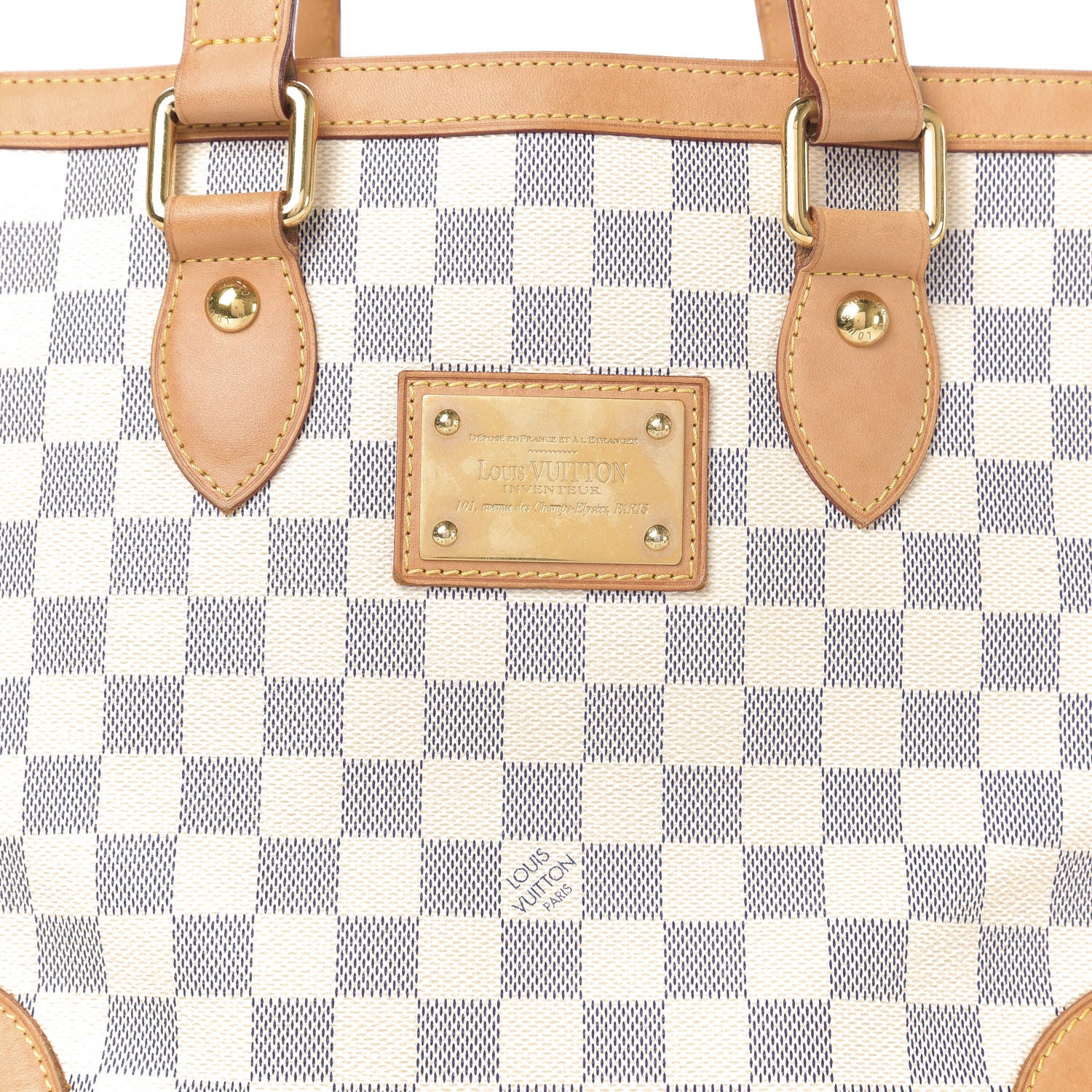 Louis Vuitton Damier Azur Hampstead PM 10 of 10