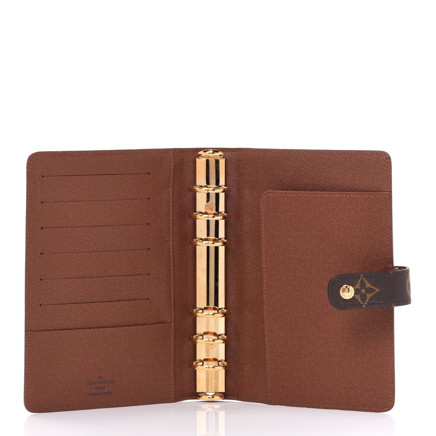 Monogram Medium Ring Agenda Cover