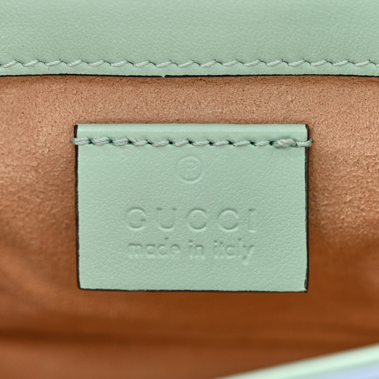 Gucci Calfskin Matelasse Diagonal Super Mini GG Marmont Shoulder Bag Multicolor Pastel 6 of 11