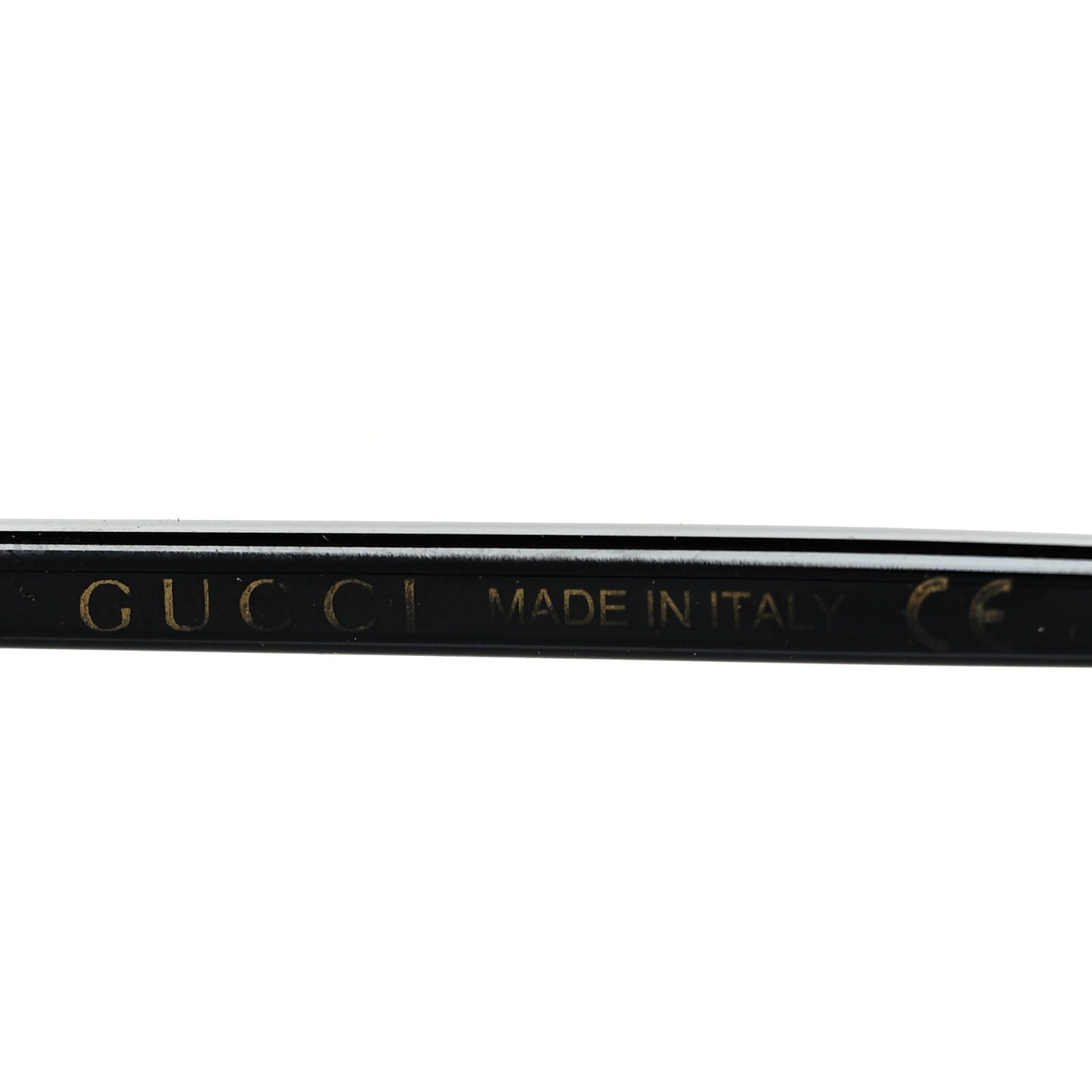 Metal Rimless Square Sunglasses GG0291S Black Gold