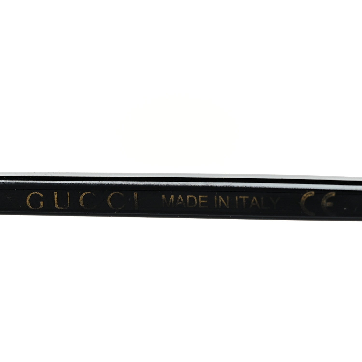 Gucci Metal Rimless Square Sunglasses GG0291S Black Gold 6 of 8
