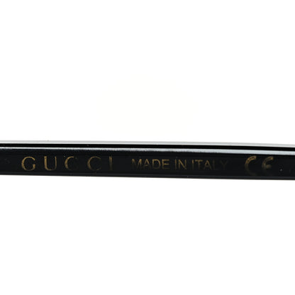 Gucci Metal Rimless Square Sunglasses GG0291S Black Gold 6 of 8