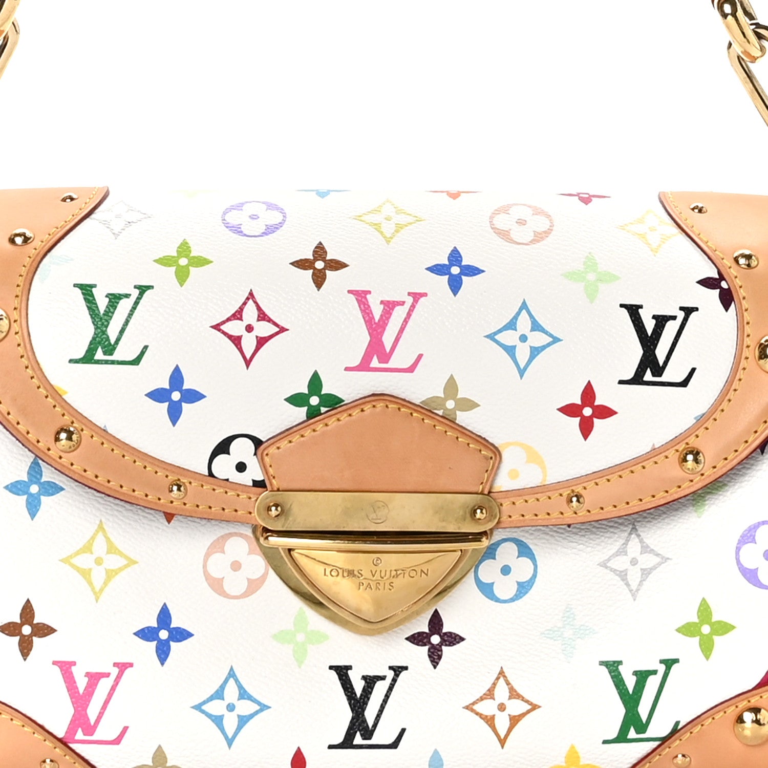 Louis Vuitton Monogram Multicolor Beverly MM White 7 of 11