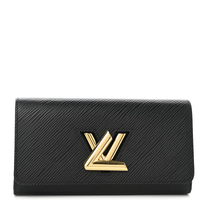 Louis Vuitton Epi Twist Wallet Black 1 of 6