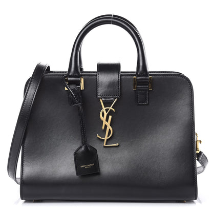 Saint Laurent Calfskin Monogram Baby Cabas Black 1 of 12