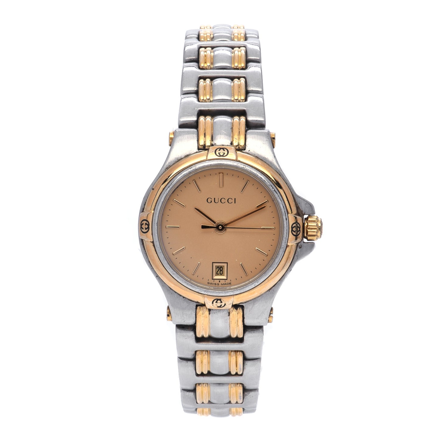 Stainless Steel 26mm 9040L Quartz Watch Gold