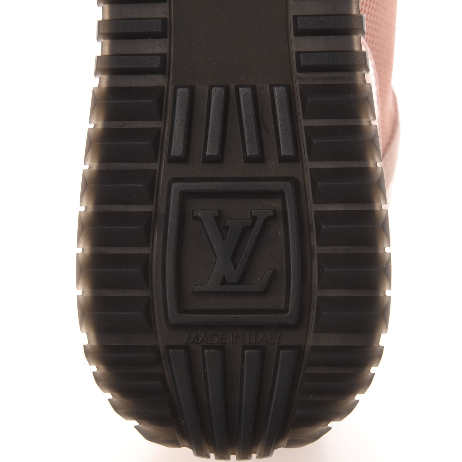 Louis Vuitton Suede Damier Azur Run Away Sneakers 38.5 Pink 8 of 9
