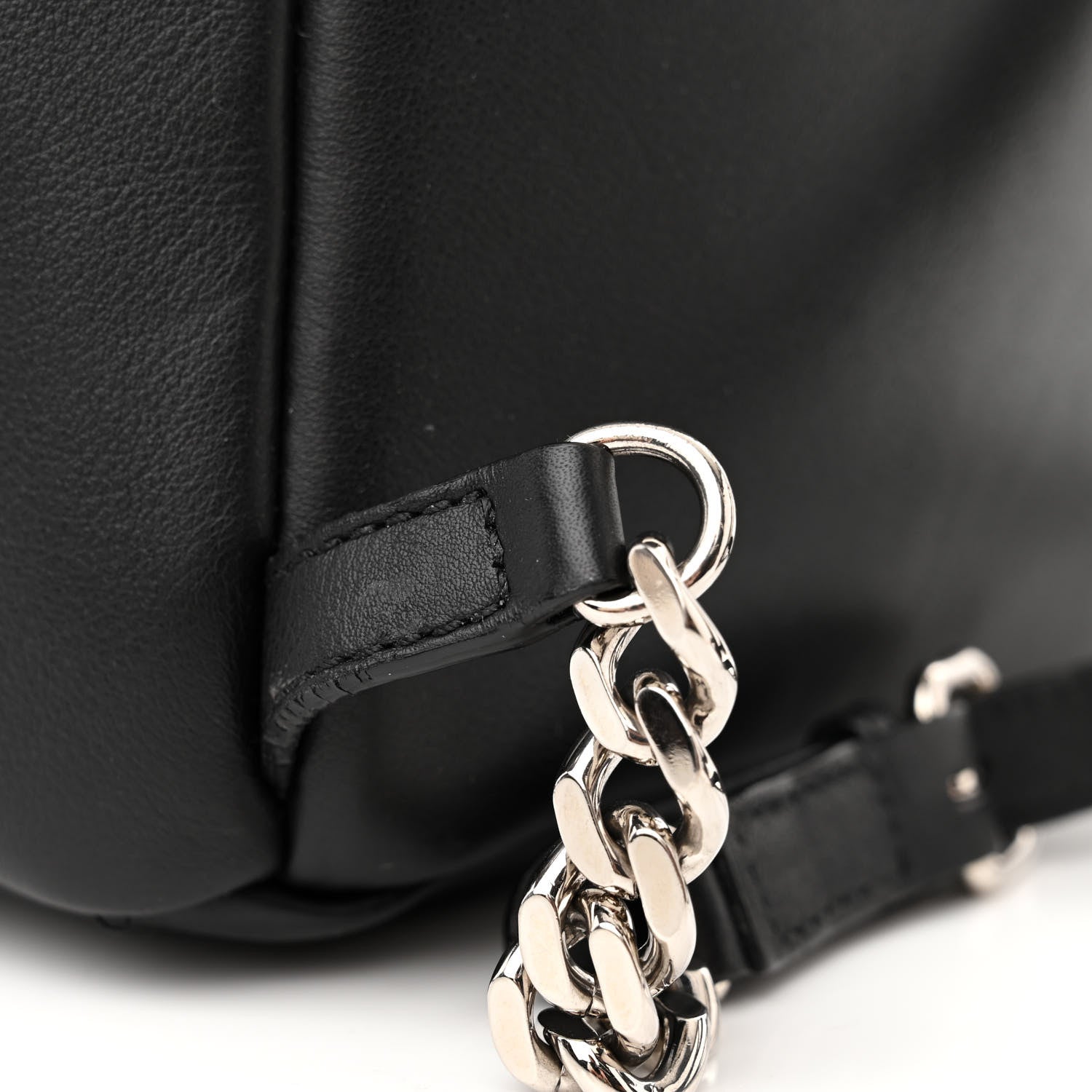 Fendi Vitello Dolce Studded Mini Backpack Black Multicolor 12 of 13