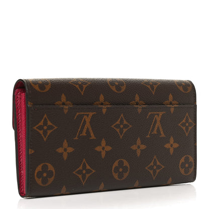 Louis Vuitton Monogram Sarah Wallet NM Fuchsia 2 of 10