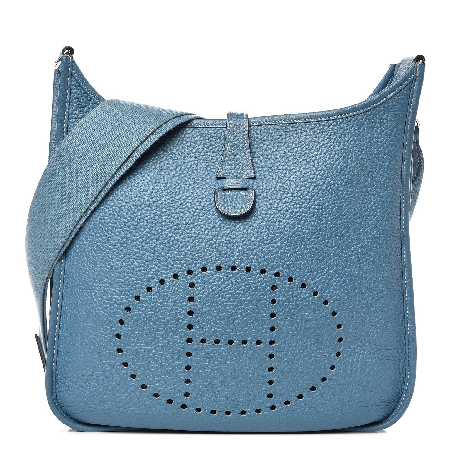 Taurillon Clemence Evelyne III PM Blue Jean