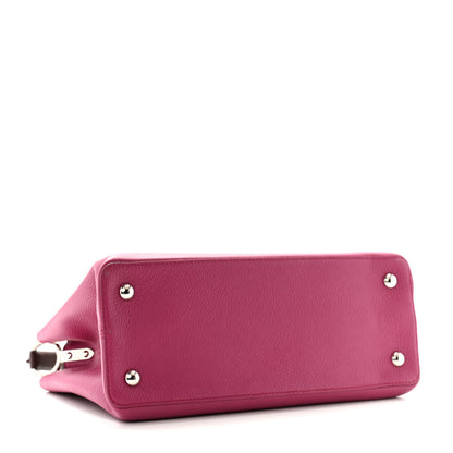 Louis Vuitton Taurillon Capucines MM Multicolor 4 of 10