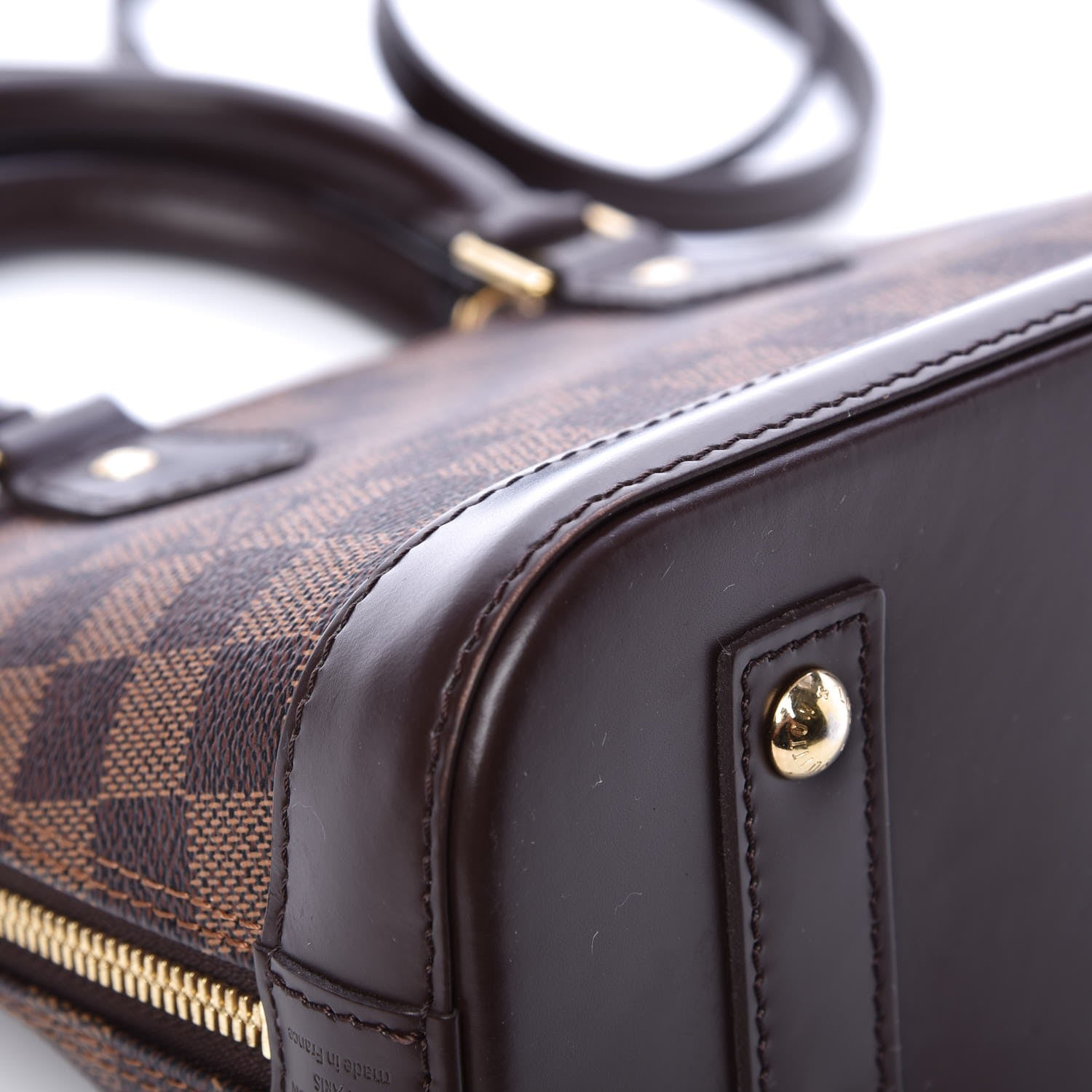 Louis Vuitton Damier Ebene Alma BB 7 of 10