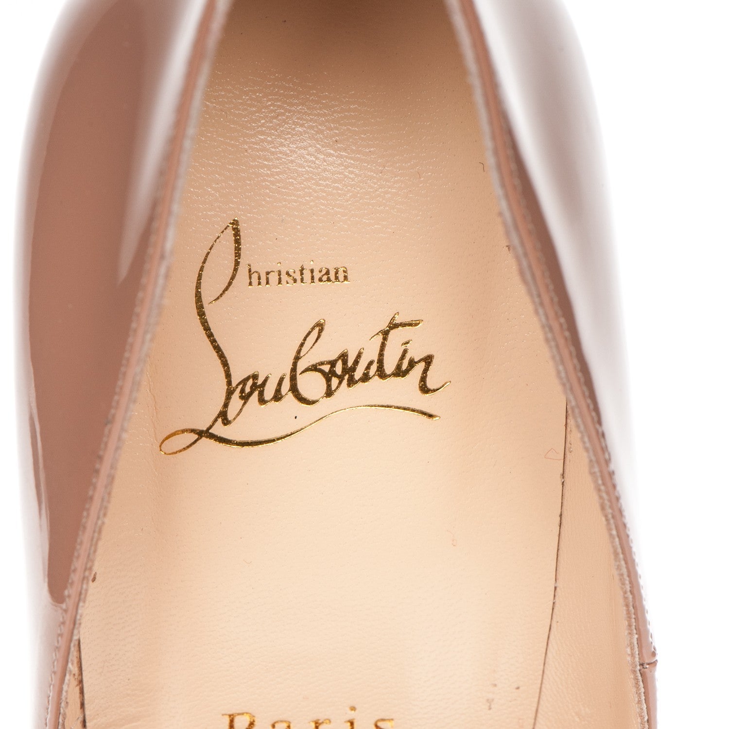 Christian Louboutin Patent So Kate 120 Pumps 41 Nude 6 of 9
