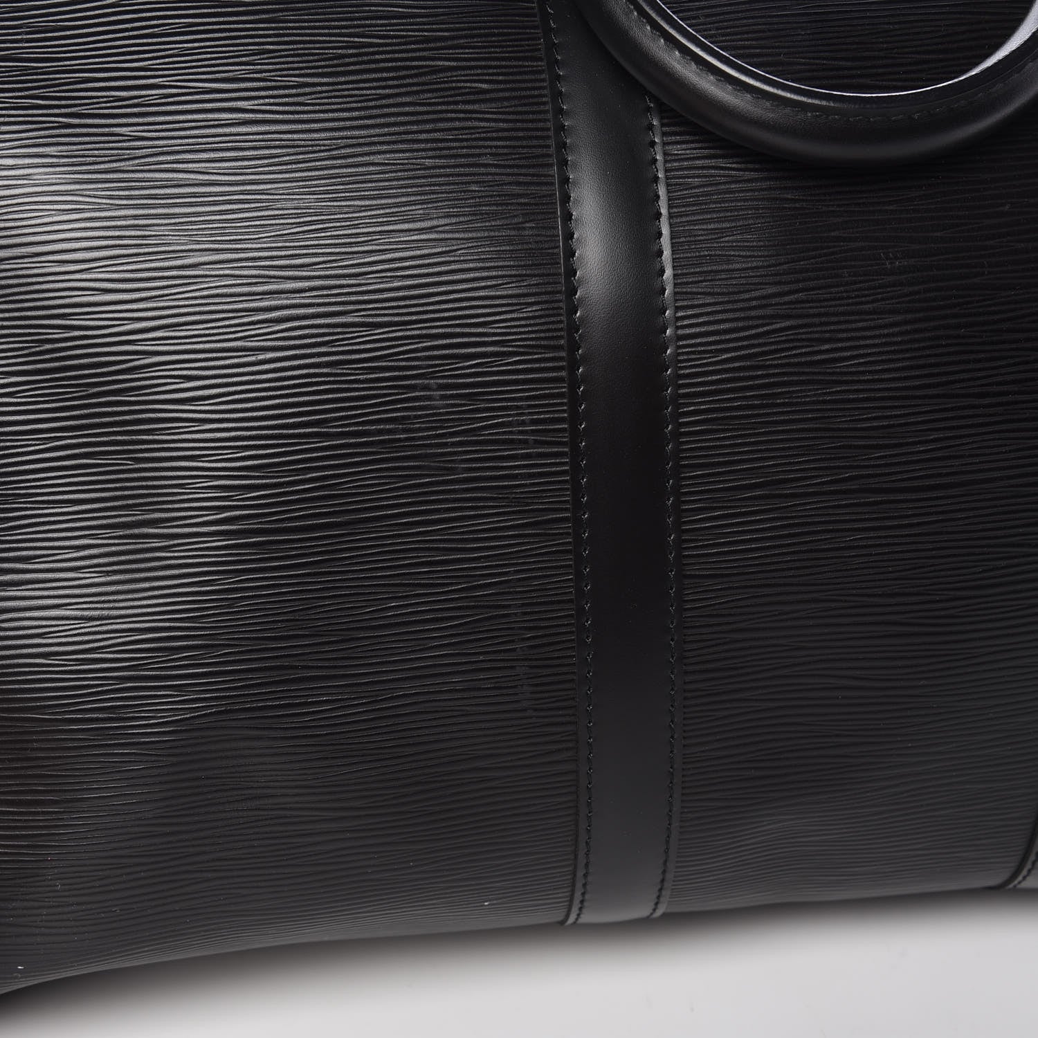 Louis Vuitton Epi Keepall 45 Black 11 of 11