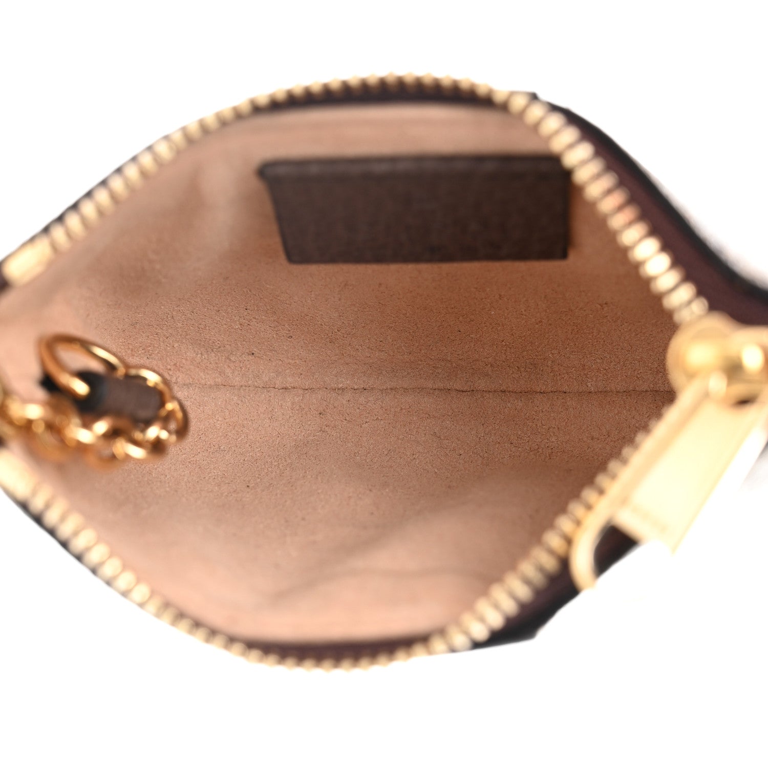 Gucci GG Supreme Monogram Web Ophidia Key Case Beige New Acero 5 of 7