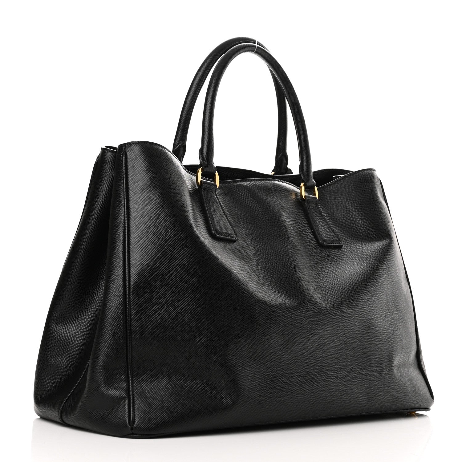 Prada Saffiano Lux Large Tote Black 3 of 11