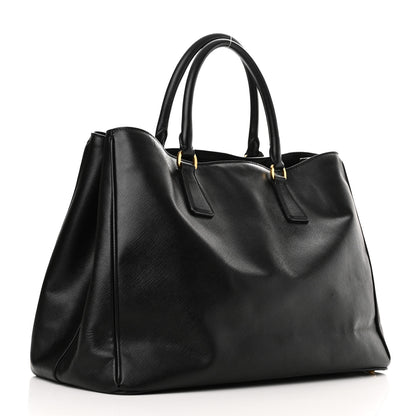 Prada Saffiano Lux Large Tote Black 3 of 11