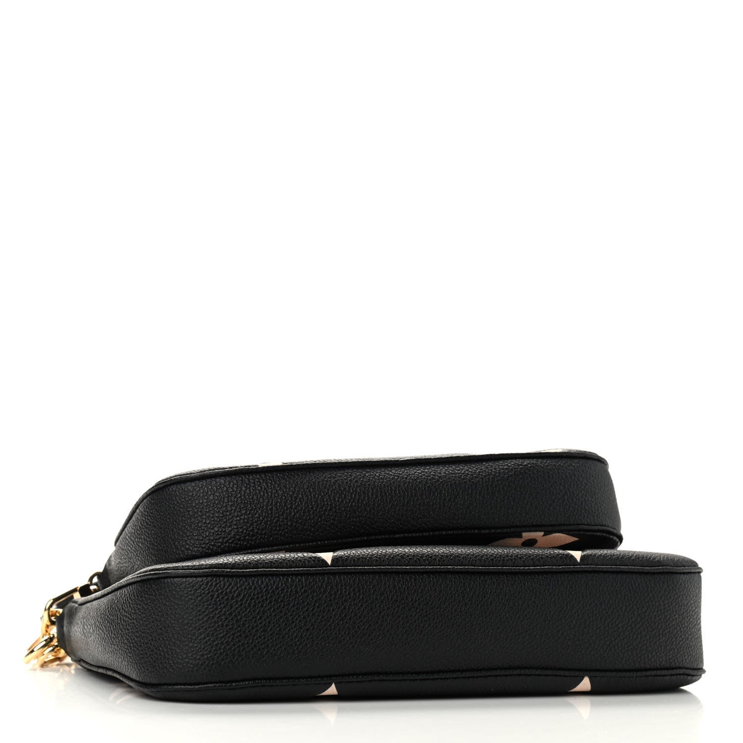 Louis Vuitton Empreinte Monogram Giant Multi Pochette Accessories Black Beige 4 of 10