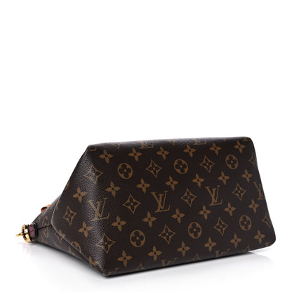Louis Vuitton Monogram Beaubourg Hobo Mini Bordeaux Red Peach Safran Blue Jean Blue 4 of 10
