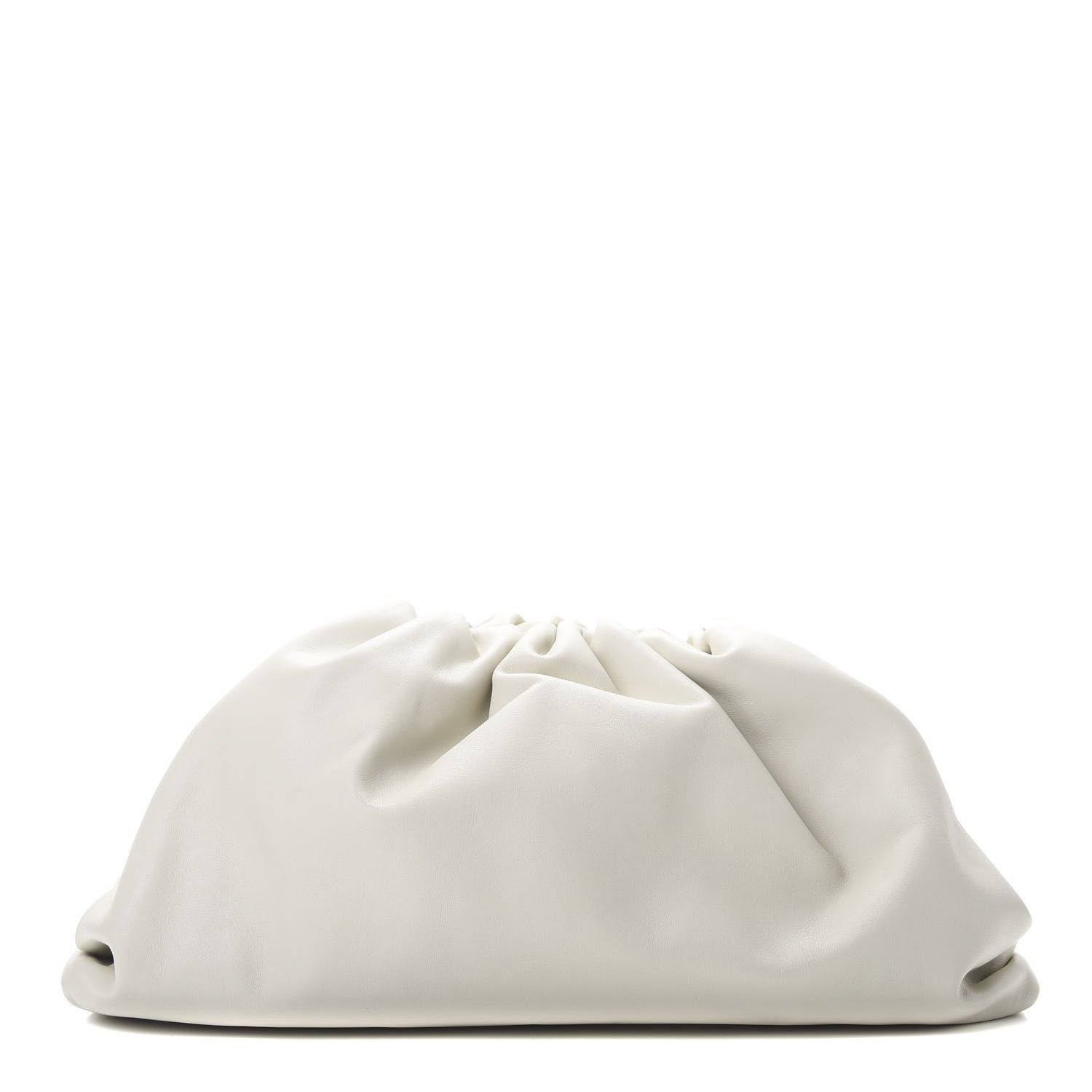 Bottega Veneta Smooth Butter Calf The Pouch Oversized Clutch Mist 1 of 7