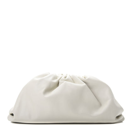 Bottega Veneta Smooth Butter Calf The Pouch Oversized Clutch Mist 1 of 7