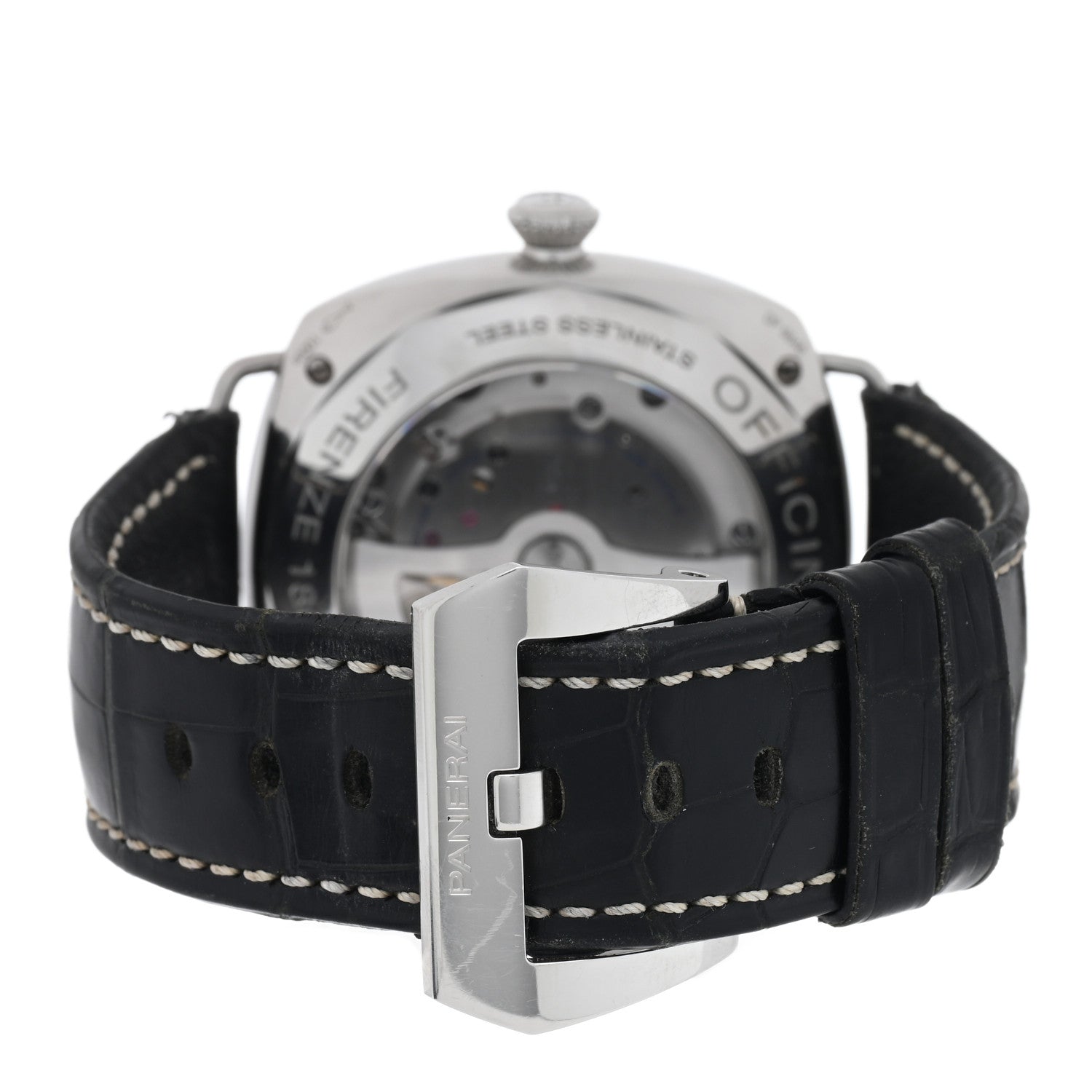 Panerai Stainless Steel Alligator 45mm Radiomir Black Seal 3 Days Automatic Watch Black PAM00388 3 of 4