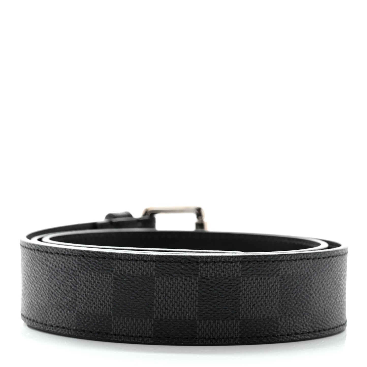Damier Graphite Ellipse Belt 90 36