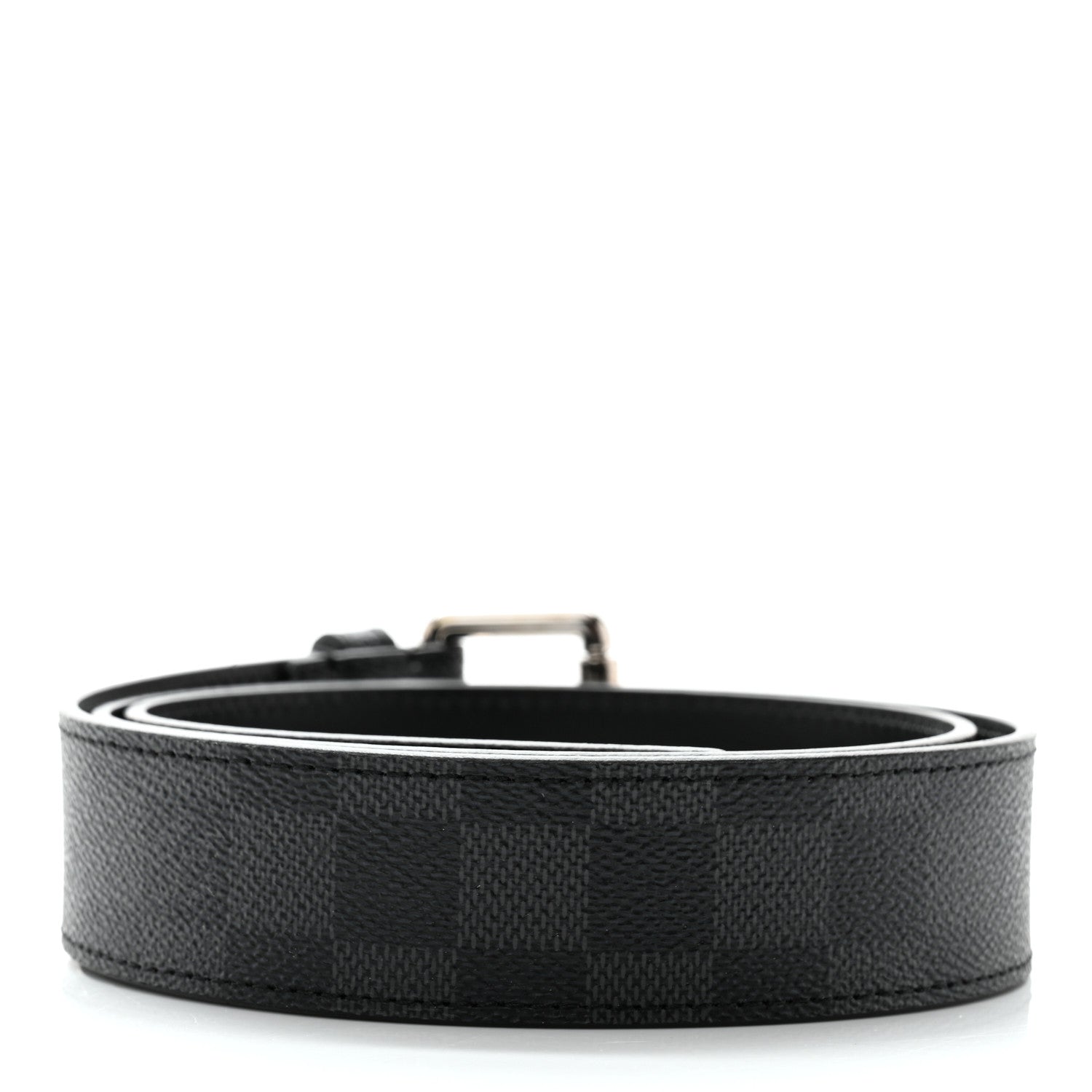 Louis Vuitton Damier Graphite Ellipse Belt 90 36 2 of 6