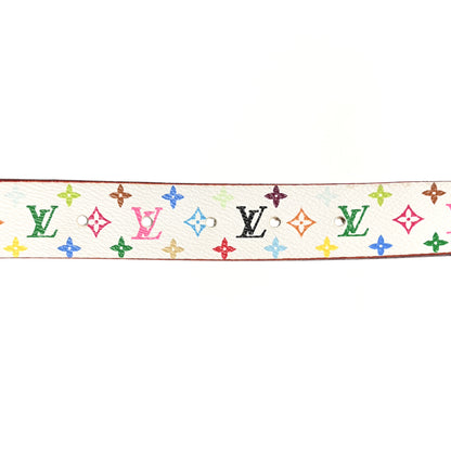 Louis Vuitton Monogram Multicolor Belt 90 36 White 8 of 8