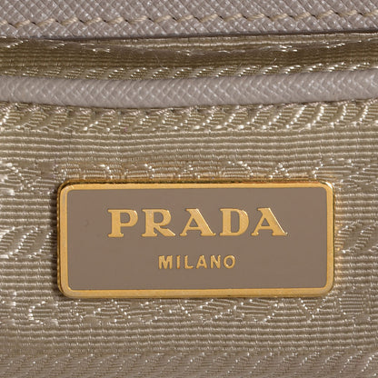 Prada Saffiano Lux Large Double Zip Tote Pomice 7 of 10