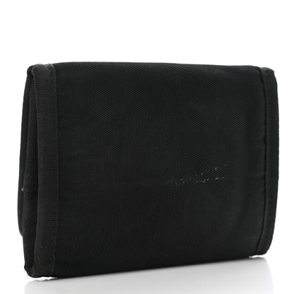 Balenciaga Nylon Logo Explorer Coin Wallet Black 3 of 8