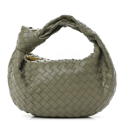 Bottega Veneta Nappa Intrecciato Teen Jodie Hobo Travertine 1 of 9