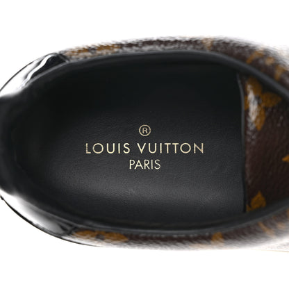 Louis Vuitton Patent Monogram Frontrow Sneakers 38 7 of 9