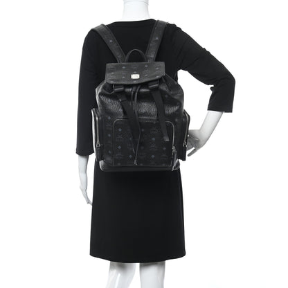 MCM Visetos Brandenburg Backpack Black 2 of 11