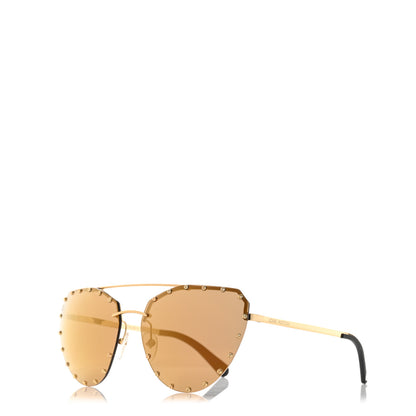 Louis Vuitton The Party Aviator Gradient Sunglasses Z0983E Brown 1 of 9