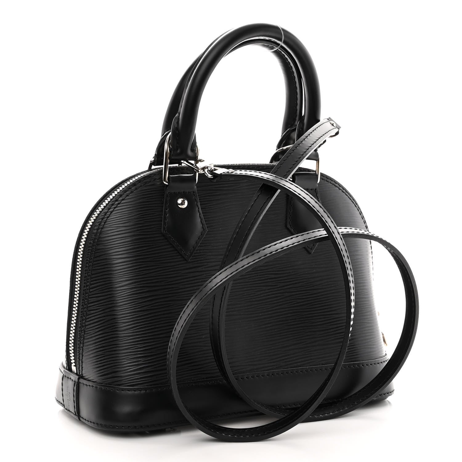 Louis Vuitton Epi Alma BB Black 3 of 9