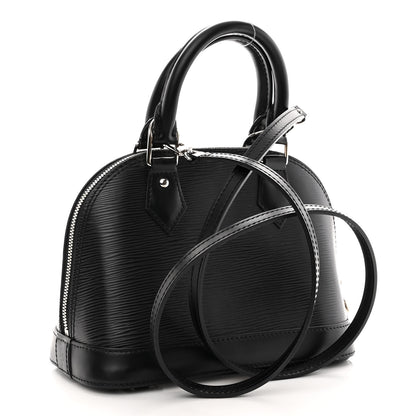 Louis Vuitton Epi Alma BB Black 3 of 9
