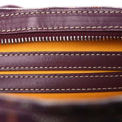 Goyard Goyardine Sac Cap Vert Burgundy 6 of 11