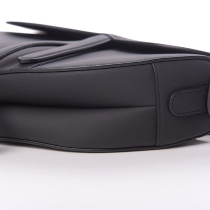 Christian Dior Ultra Matte Calfskin Saddle Bag Black 10 of 11