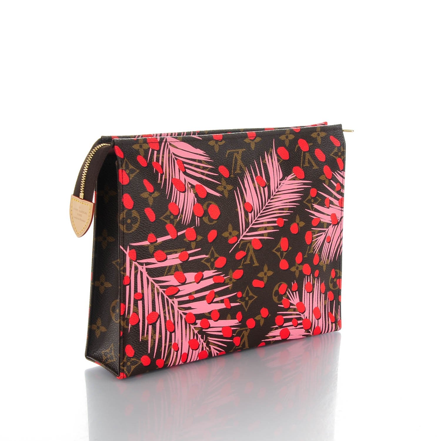 Louis Vuitton Monogram Jungle Dots Toiletry Pouch 26 Sugar Pink Poppy 3 of 7