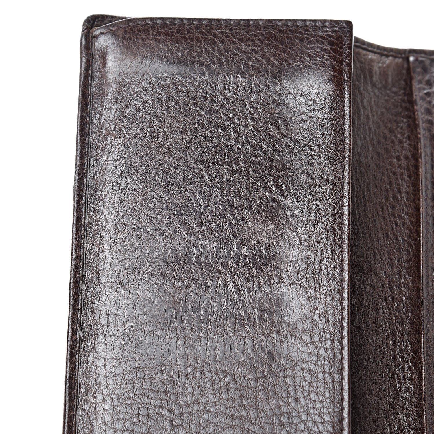 Gucci Guccissima Signoria Continental Wallet Dark Brown 9 of 15