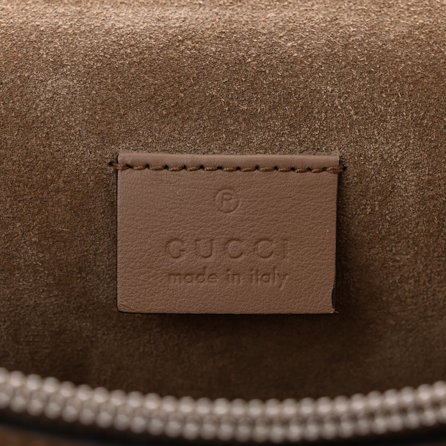 GG Supreme Monogram Medium Dionysus Shoulder Bag Taupe